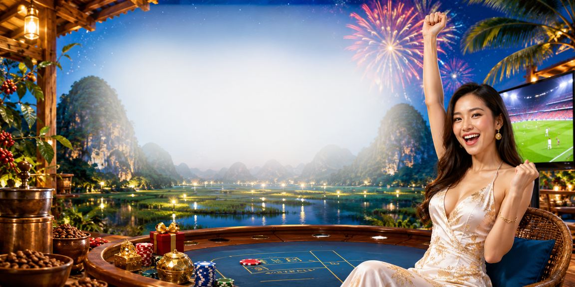 Người dùng tại Ninh Bình chơi Baccarat online bên cốc cà phê buổi chiều